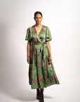 Nevae Wrap Dress with Sleeves – Boodja