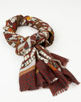 Looking for Witchety Grubs – Luxury Cashmere Scarf – Designed by Jackie Craigie