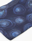 Ripple Coral – Silk Chiffon Scarf – Designed by Helena Geiger