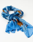 Split Jack – Silk Chiffon Scarf – Designed by Kaye White