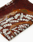 Looking for Witchety Grubs – Silk Chiffon Scarf – Designed by Jackie Craigie