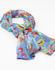 Bushtucker – Silk Scarf – Designed by Sally White