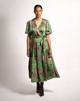 Nevae Wrap Dress with Sleeves – Boodja