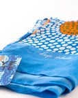 Split Jack – Silk Chiffon Scarf – Designed by Kaye White