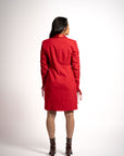 Red Long Jacket (Made to Order)