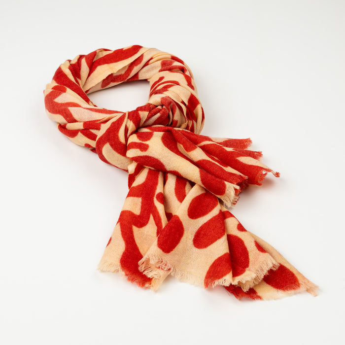 Grevillia - Cashmere Scarf by Jessica Tedim