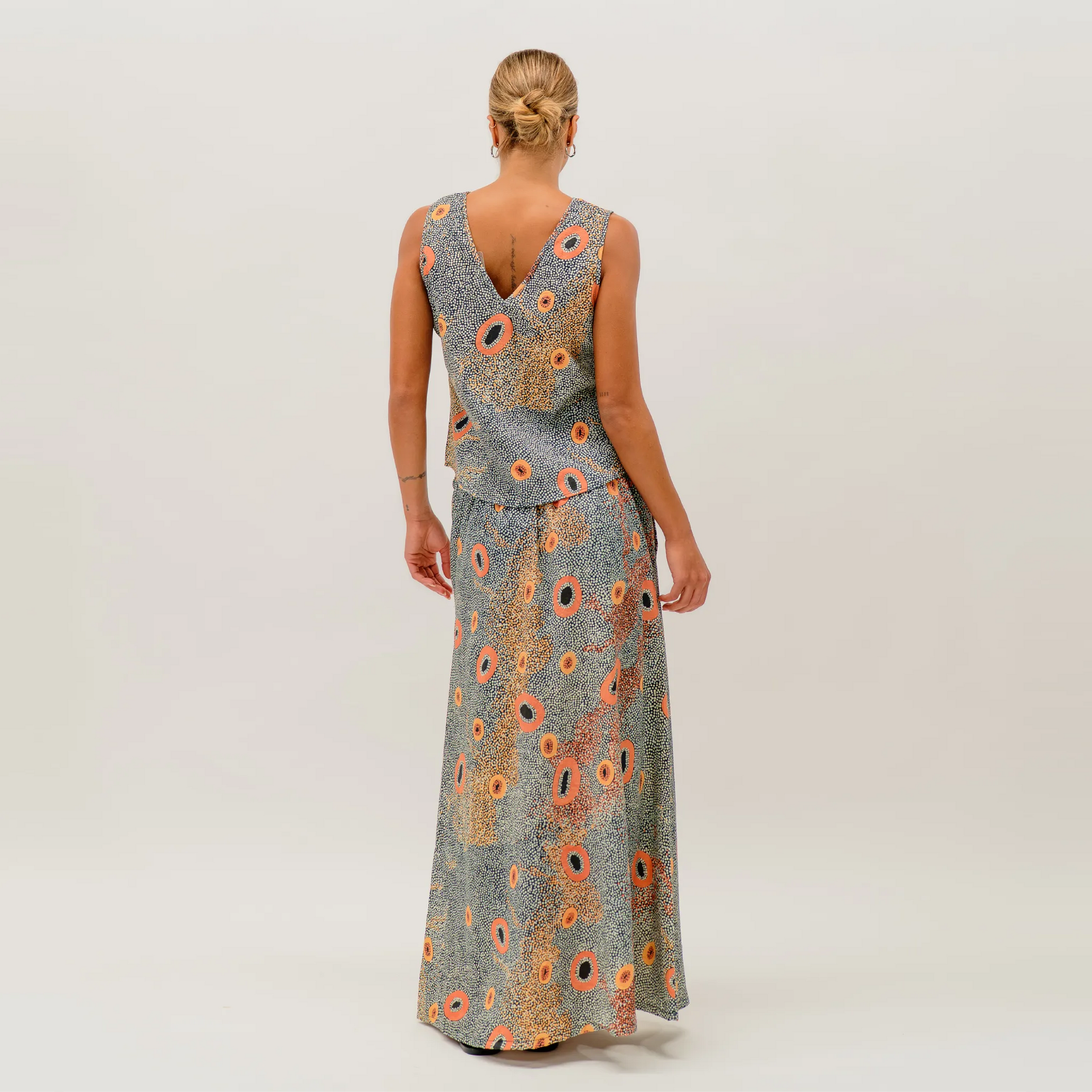 Breathable Dry Country Tank Top by Kirrikin featuring unique artwork by Sheryl Hicks inspired by the Australian outback