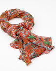 Exmouth - Silk Scarf by Carol Martin