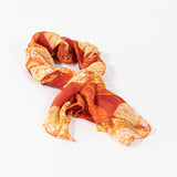 Pandanus Silk Chiffon Scarf by Helena Geiger