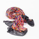 Storms of Pilbara Silk Chiffon Scarf