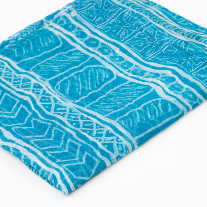 Ocean Tide - Silk Scarf by Carol Martin