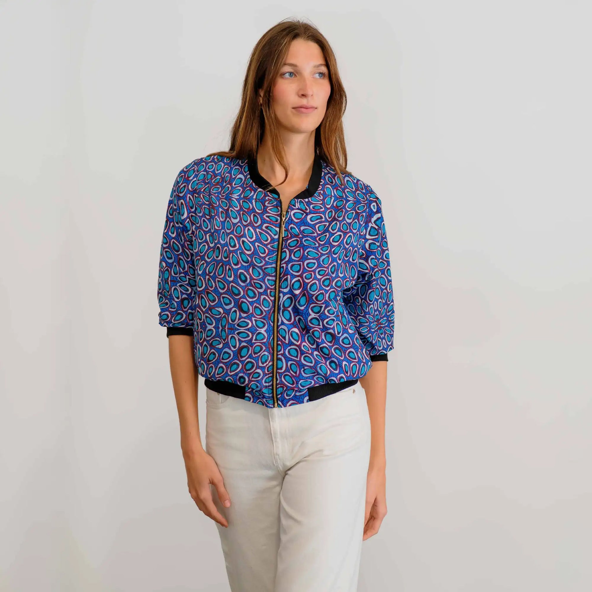 Pilbara Wildflowers Bomber Jacket