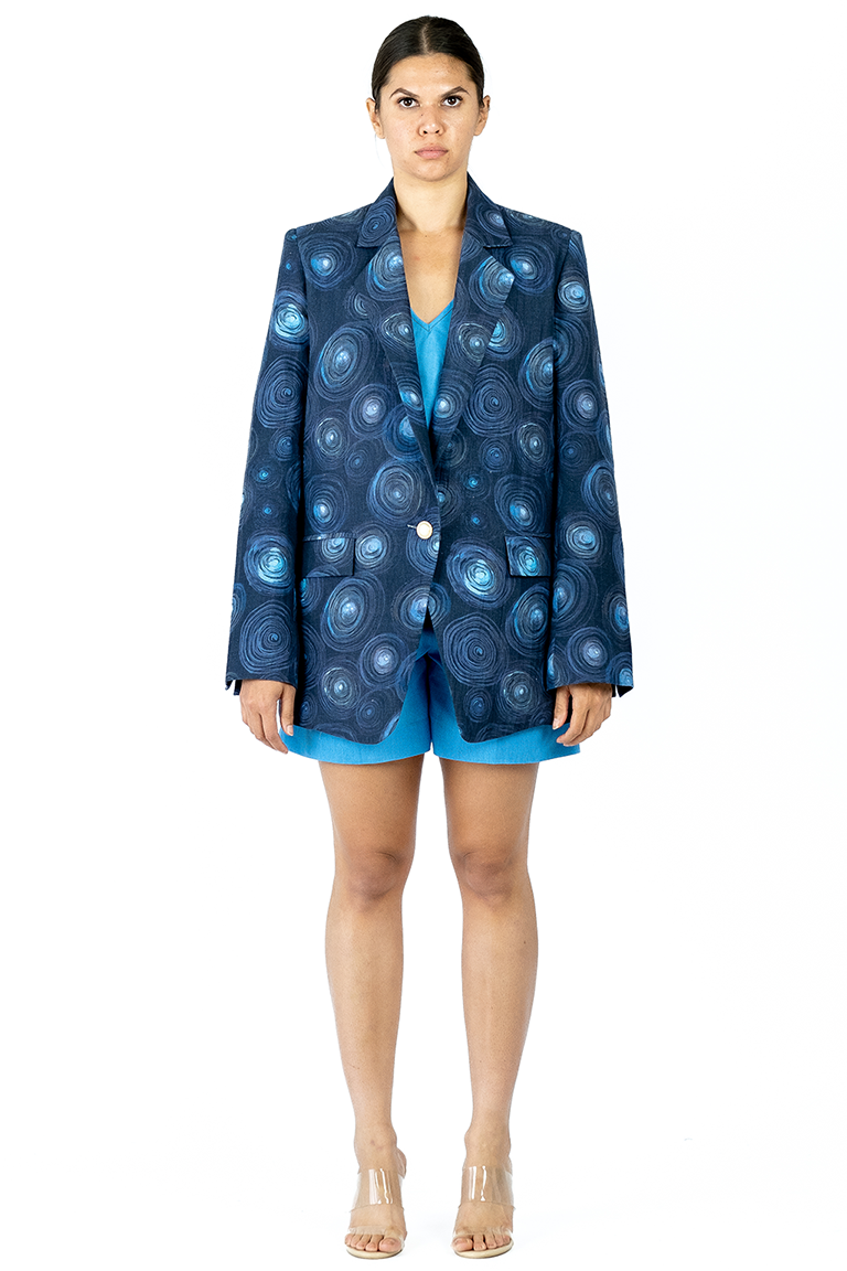 Oversized Ladie&#39;s Blazer - Ripple